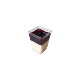 Dezert panna cotta borůvka