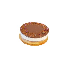 Smetanový cheesecake se slaným karamelem